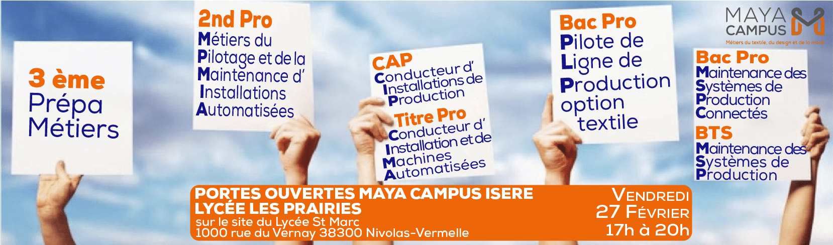 Déménagement Campus Voiron  Les Prairies